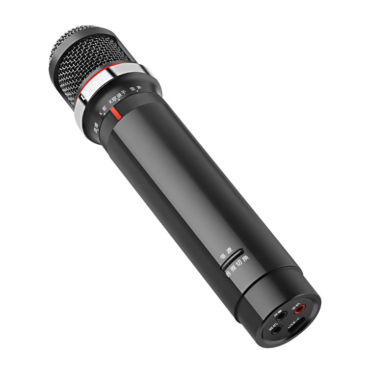 Original Lenovo UM20-U K Song Wireless Digital Microphone Live Recording Equipment with Wireless Receiver (Black) - Consumer Electronics by Lenovo | Online Shopping UK | buy2fix