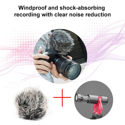 M30 Portable Wired Condenser Shotgun Microphone Trip Vlog Record Studio Video for Camera Phone - Consumer Electronics by buy2fix | Online Shopping UK | buy2fix