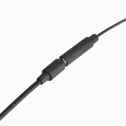 BOYA BY-M2D 8 Pin Interface Omnidirectional Lavalier Bimitral Head Digital Microphone, Length: 6m (Black) - Consumer Electronics by BOYA | Online Shopping UK | buy2fix