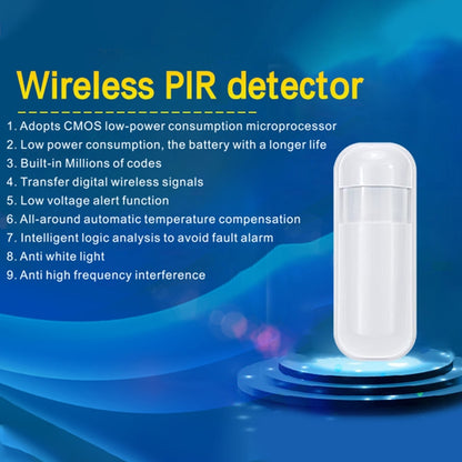 PA-92R Intelligent Wireless PIR Detector - Security by buy2fix | Online Shopping UK | buy2fix