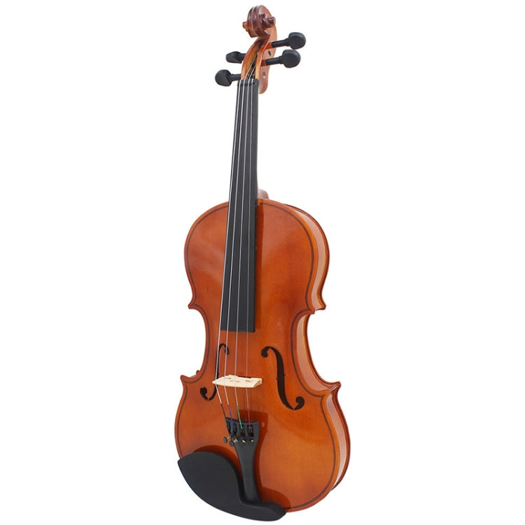 4/4 Full Size Acoustic Violin Handmade Solid Wood Violin - Stringed Instruments by buy2fix | Online Shopping UK | buy2fix