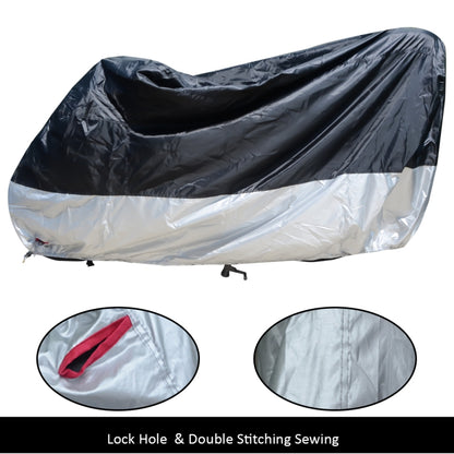 210D Oxford Cloth Motorcycle Electric Car Rainproof Dust-proof Cover, Size: L (Black) - Raincoat by buy2fix | Online Shopping UK | buy2fix