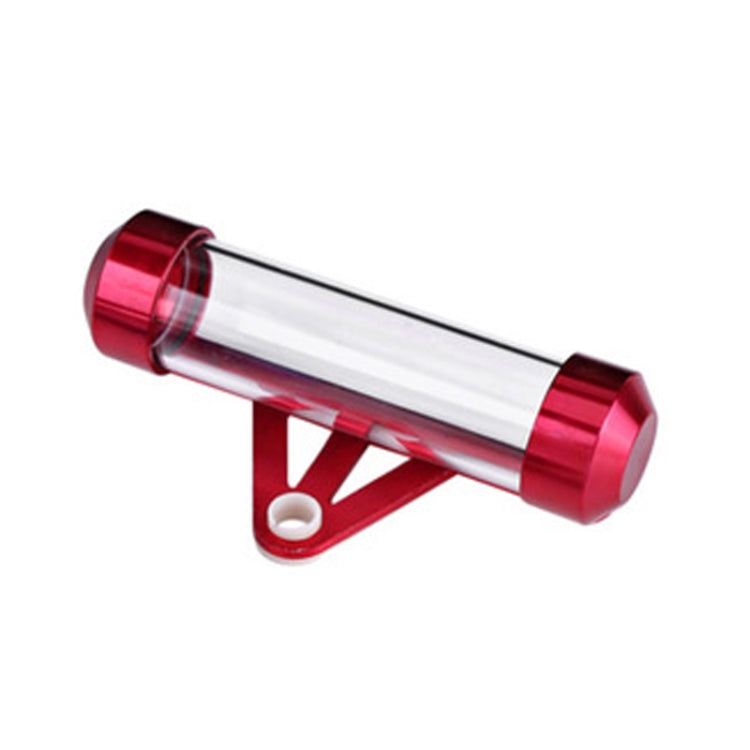 MP1001 Motorcycle Paper Car License Plate Placement Tube Waterproof Motorcycle Tax Tube Cylindrical Disc Paper Holder Air Vehicle License Plate Frame for Motorcycles(Red) - Others by buy2fix | Online Shopping UK | buy2fix