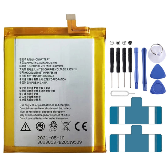 3320mAh LI3931T44P8H756346 for ZTE Axon 7 Li-Polymer Battery - Others by buy2fix | Online Shopping UK | buy2fix