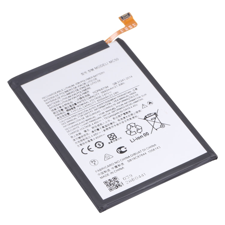 For Motorola Moto G9 Power XT2091-3/XT2091-4 6000mAh Replacement Li-Polymer Battery MC50 - For Motorola by buy2fix | Online Shopping UK | buy2fix