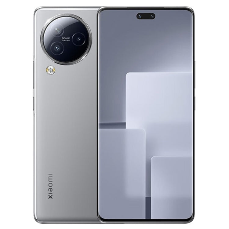 Xiaomi Civi 3 5G, 50MP Camera, 12GB+512GB, Triple Back Cameras + Dual Front Cameras, In-screen Fingerprint Identification, 4500mAh Battery, 6.55 inch MIUI 14 Dimensity 8200-Ultra Octa Core 4nm up to 3.1GHz, Network: 5G, NFC (Grey) - Xiaomi MI by Xiaomi | Online Shopping UK | buy2fix