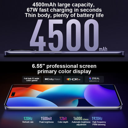 Xiaomi Civi 3 5G, 50MP Camera, 12GB+512GB, Triple Back Cameras + Dual Front Cameras, In-screen Fingerprint Identification, 4500mAh Battery, 6.55 inch MIUI 14 Dimensity 8200-Ultra Octa Core 4nm up to 3.1GHz, Network: 5G, NFC (Grey) - Xiaomi MI by Xiaomi | Online Shopping UK | buy2fix