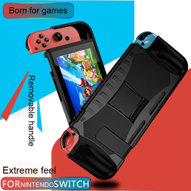 TPU Soft Protective Shell Drop Resistance for Nintendo Switch(Black) - Cases by buy2fix | Online Shopping UK | buy2fix