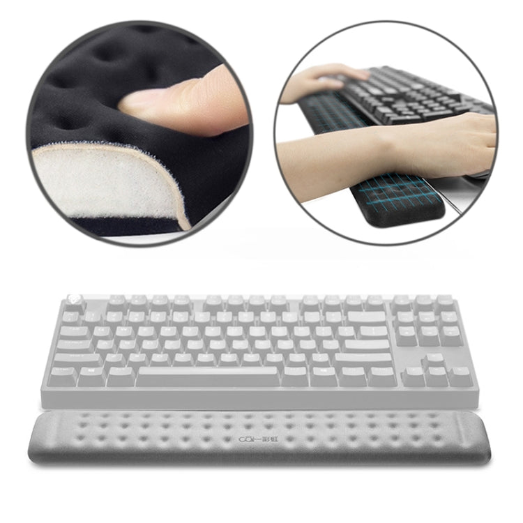 Mechanical Keyboard Wrist Rest Memory Foam Mouse Pad, Size : M (Grey) - Mouse Pads by buy2fix | Online Shopping UK | buy2fix