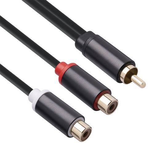 3686MFF-03 RCA Male to Dual RCA Female Audio Adapter Cable - RCA Cable by buy2fix | Online Shopping UK | buy2fix