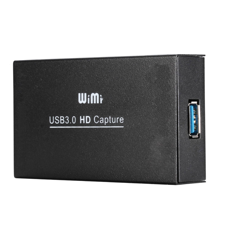 WIMI EC288 USB 3.0 HDMI 1080P Video Capture Device Stream Box, No Need Install Driver (Black) - Consumer Electronics by buy2fix | Online Shopping UK | buy2fix