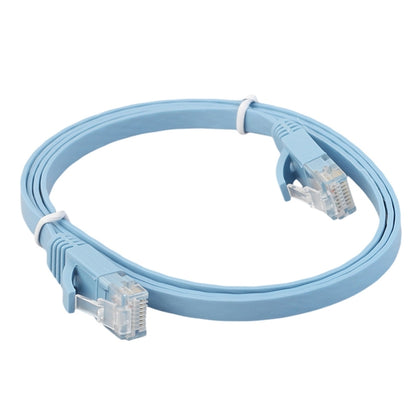 1m CAT6 Ultra-thin Flat Ethernet Network LAN Cable, Patch Lead RJ45 (Blue) -  by buy2fix | Online Shopping UK | buy2fix