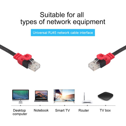 REXLIS CAT6-3 CAT6 Flat Ethernet Unshielded Gigabit RJ45 Network LAN Cable, Length: 10m - Lan Cable and Tools by REXLIS | Online Shopping UK | buy2fix