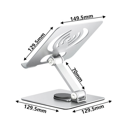 L-13 Aluminum Alloy Foldable Rotating Laptop/Tablet Stand (Green) - Computer & Networking by buy2fix | Online Shopping UK | buy2fix