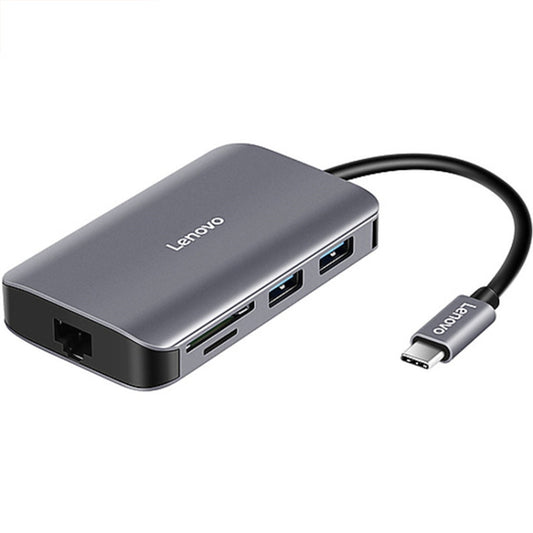 Lenovo F1-C08 8 In 1 Type-C / USB-C to HDMI Multi-function Converter Hub - Computer & Networking by Lenovo | Online Shopping UK | buy2fix