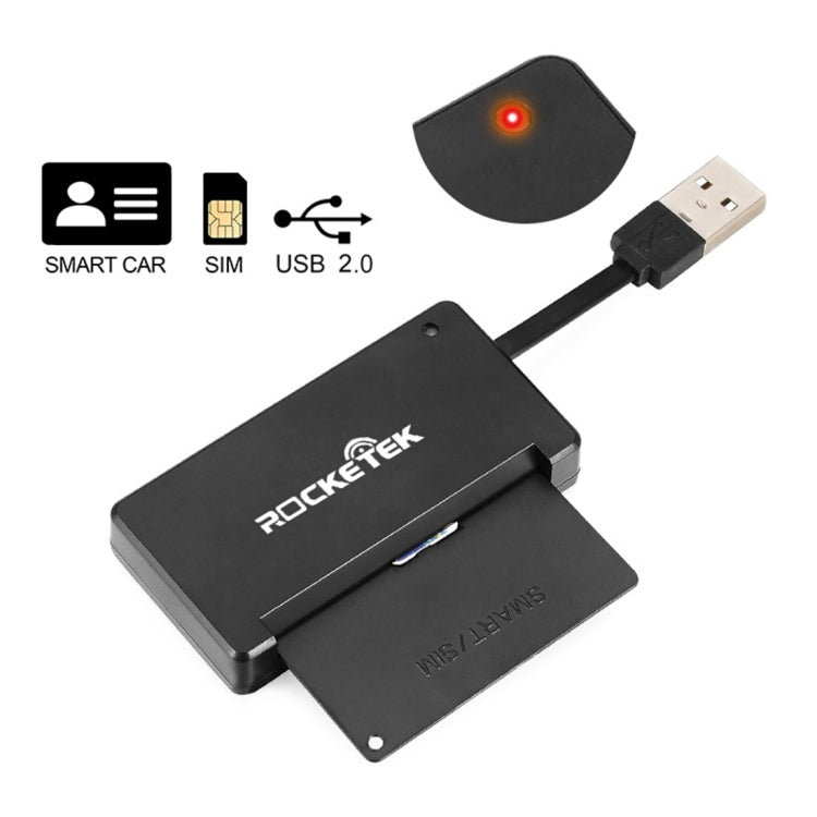 ROCKETEK SCR3 CAC ID SIM Chip Smart Card Reader -  by ROCKETEK | Online Shopping UK | buy2fix