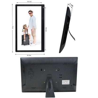 15.6 inch FHD LED Display Digital Photo Frame with Holder & Remote Control, MSTAR V53 Program, Support USB / SD Card Input(Black) - Consumer Electronics by buy2fix | Online Shopping UK | buy2fix