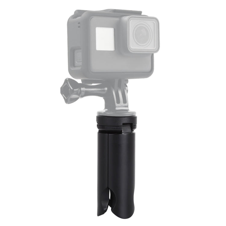 PULUZ  Folding Plastic Tripod + Phone Mount Metal Clamp for GoPro HERO Action Cameras and Cell Phones - Desktop Holder by PULUZ | Online Shopping UK | buy2fix