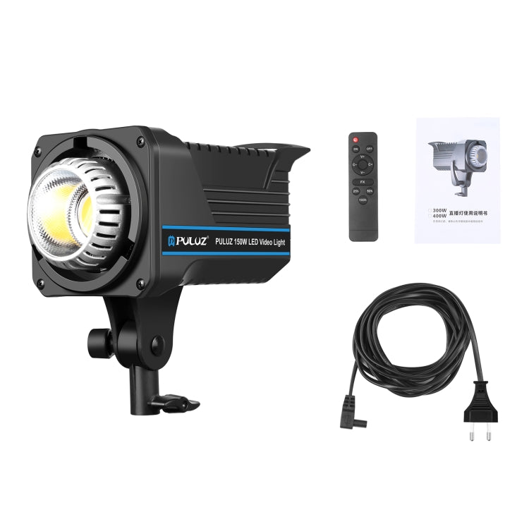 PULUZ 220V 150W Studio Video Light  3200K-5600K Dual Color Temperature Built-in Dissipate Heat System with Remote Control(EU Plug) - Camera Accessories by PULUZ | Online Shopping UK | buy2fix