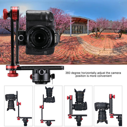 PULUZ 720 Degree Panoramic Aluminum Alloy Ball Head Quick Release Plate Kits - Tripod Heads by PULUZ | Online Shopping UK | buy2fix