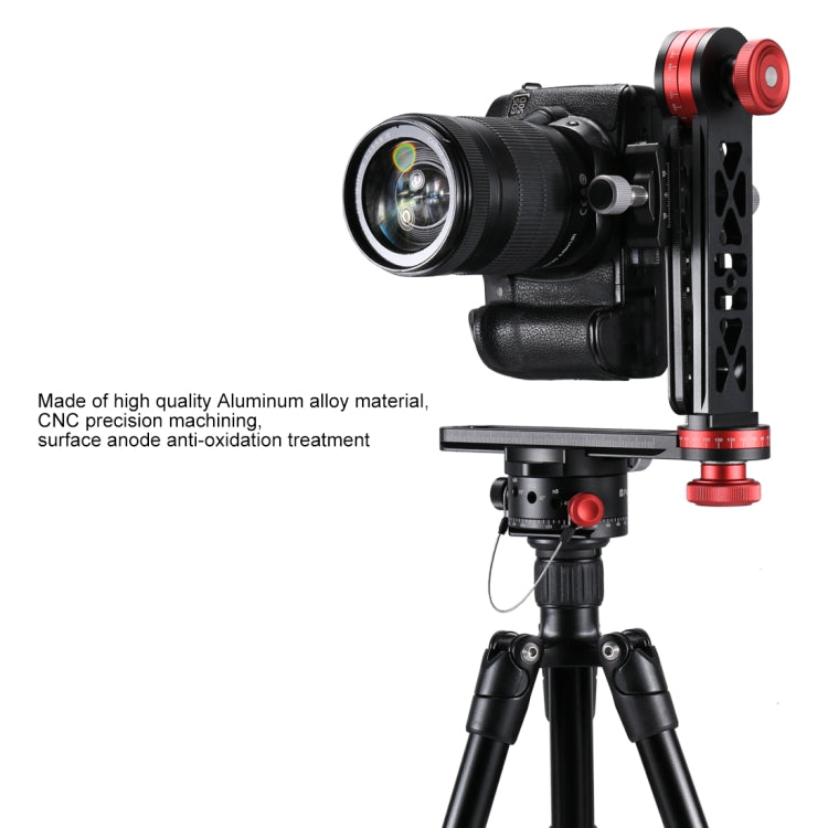 PULUZ 720 Degree Panoramic Aluminum Alloy Ball Head Quick Release Plate Kits - Tripod Heads by PULUZ | Online Shopping UK | buy2fix