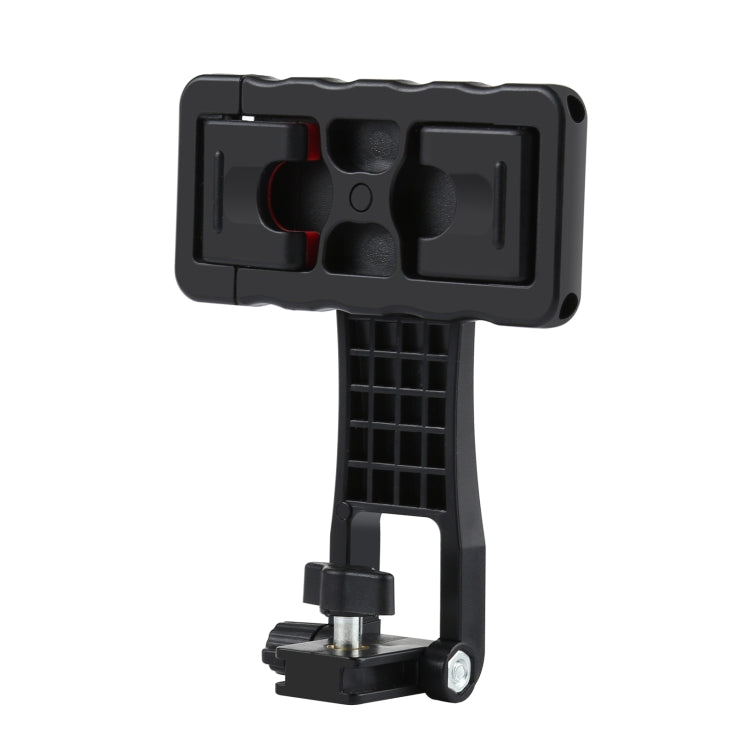 PULUZ 360 Degree Rotating Horizontal Vertical Shooting Phone ABS Clamp Holder Bracket For iPhone, Galaxy, Huawei, Xiaomi, Sony, HTC, Google and other Smartphones (Black) - Desktop Holder by PULUZ | Online Shopping UK | buy2fix