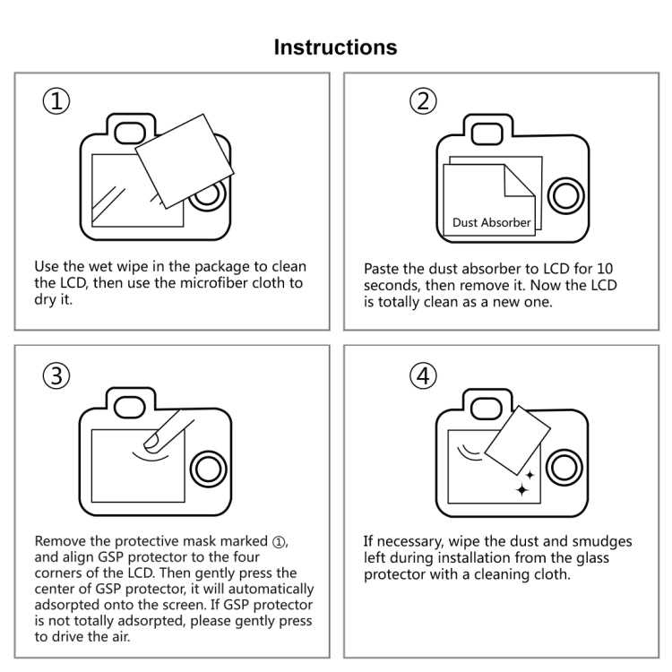 PULUZ 2.5D 9H Tempered Glass Film for Canon 5D Mark III, Compatible with Olympus SH50, Pentax K3 / K3II / 645Z, Sony HX7 / HX9 / HX100 / WX9 / HX30 / HX200 / W670 / W630 / WX100 - Camera Accessories by PULUZ | Online Shopping UK | buy2fix