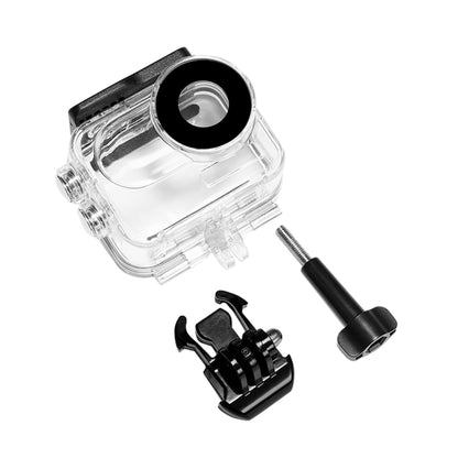 For Insta360 GO 3  / GO 3SPULUZ 60m Underwater Waterproof Housing Case with Base Adapter & Screw (Transparent) - Case & Bags by PULUZ | Online Shopping UK | buy2fix