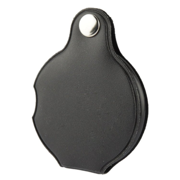 10 PCS 5X 50mm Magnifier Pocket Folding Magnifying Glass Loupe Pocket Spiegel(Black) - Consumer Electronics by buy2fix | Online Shopping UK | buy2fix