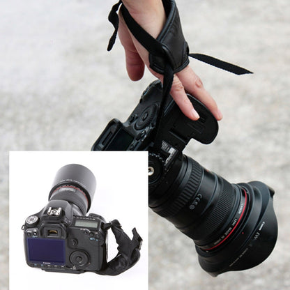 Leather Camera Grip(Black) - Camera Accessories by buy2fix | Online Shopping UK | buy2fix