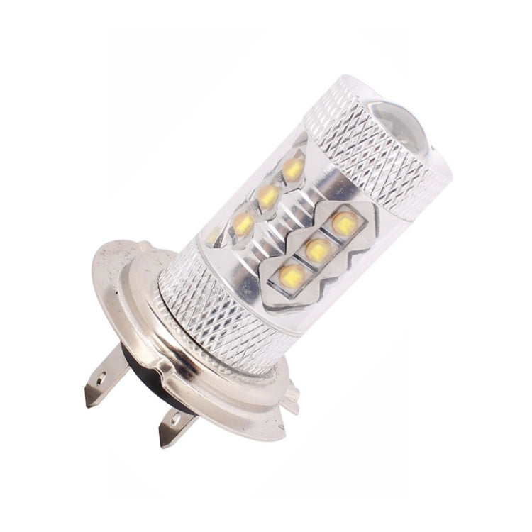 H7 80W 800LM 6500K White Light 16-3535-LEDs Car Foglight , Constant Current , DC12-24V(White Light) - In Car by buy2fix | Online Shopping UK | buy2fix