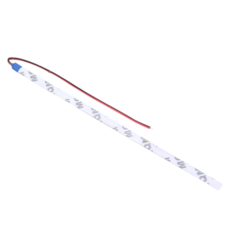 10 PCS 30cm 15 LED Waterproof Flexible Car Strip Light, DC 12V(White Light) - In Car by buy2fix | Online Shopping UK | buy2fix