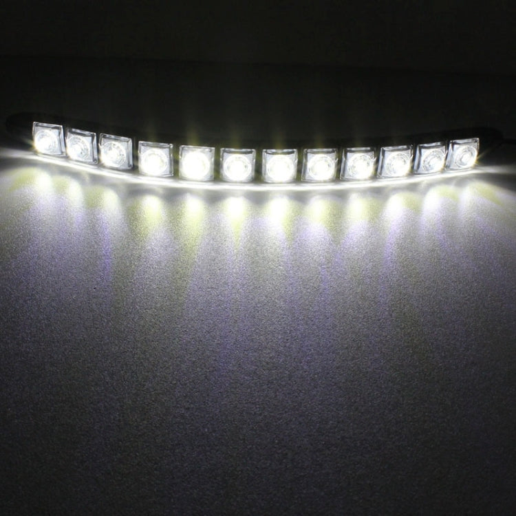 2 PCS  6W 12 LED SMD 5050 Flexible Snake LED Car Daytime Running Lights, DC 12V - In Car by buy2fix | Online Shopping UK | buy2fix