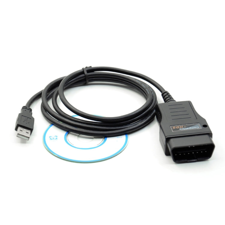 HDS 16 Pin OBDII USB Interface Diagnostic Cable for Honda - In Car by buy2fix | Online Shopping UK | buy2fix
