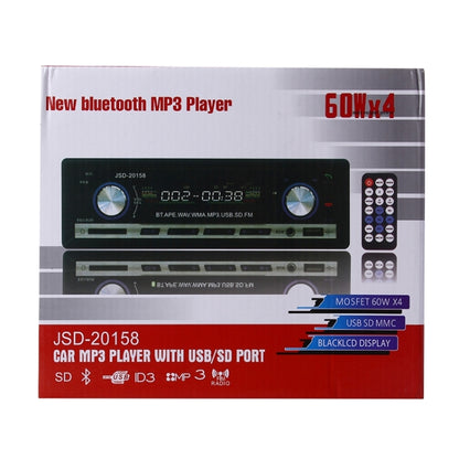 JSD-520 Car MP3 Player with Remote Control, Support FM, BT, USB / SD / MMC - Car MP3 & MP4 & MP5 by buy2fix | Online Shopping UK | buy2fix
