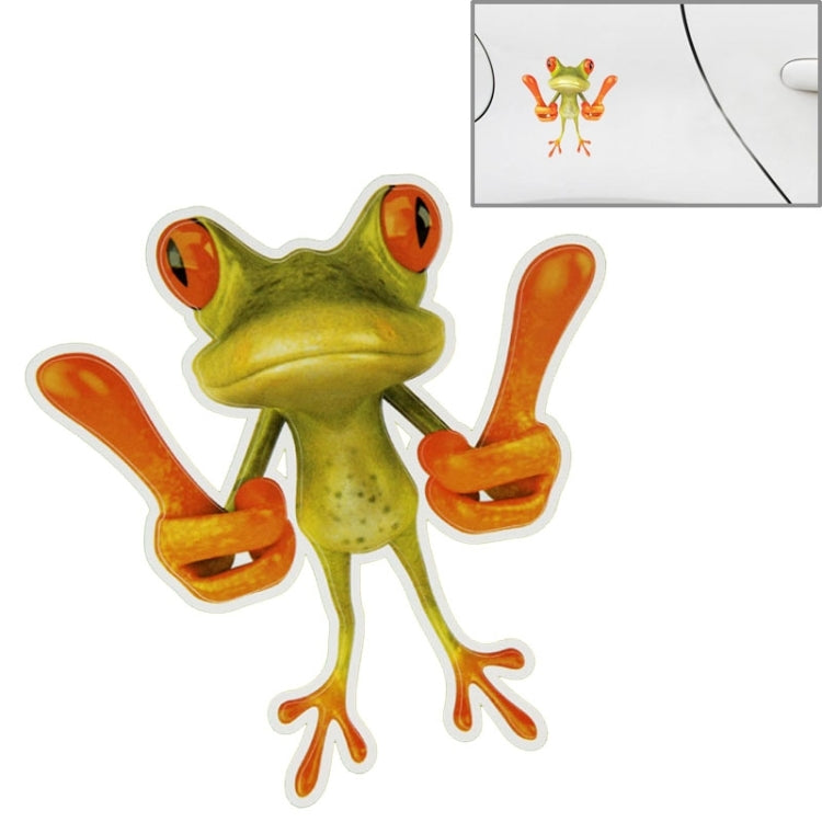 Frog Pattern Car Sticker, Size: 15.5x12.5 cm - Decorative Sticker by buy2fix | Online Shopping UK | buy2fix