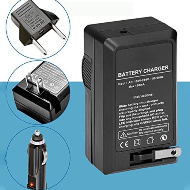 Digital Camera Battery Charger for Panasonic VBG130/ VBG260(Black) - Battery Car Charger by buy2fix | Online Shopping UK | buy2fix