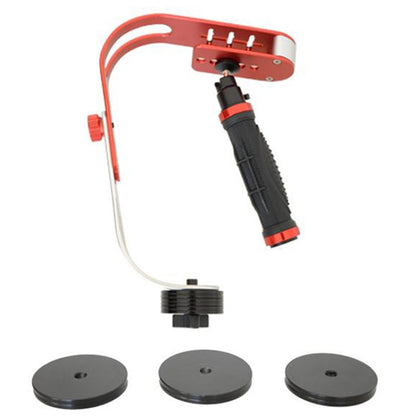 DEBO Handheld Video Stabilizer for DSLR Camera Camcorder, UF-007(Red) - Camera Accessories by buy2fix | Online Shopping UK | buy2fix