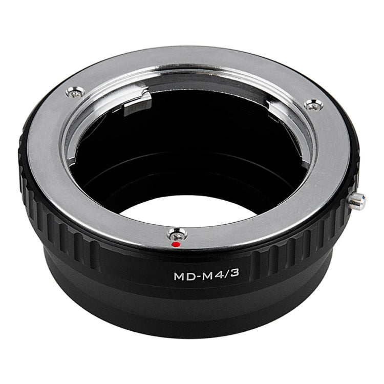 MD-M4/3 Lens Mount Stepping Ring(Black) - Camera Accessories by buy2fix | Online Shopping UK | buy2fix