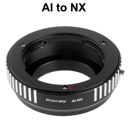 AI Lens to NX Lens Mount Stepping Ring(Black) - Camera Accessories by buy2fix | Online Shopping UK | buy2fix