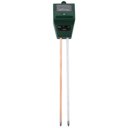 3 in 1 Plant Flowers Soil Meter (PH + Moisture + Light)(Green) - Consumer Electronics by buy2fix | Online Shopping UK | buy2fix