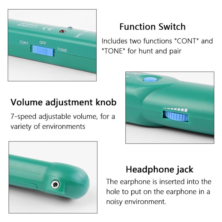 MS6812 Professional Cable Tracker Breakpoint location Tester - Others by buy2fix | Online Shopping UK | buy2fix