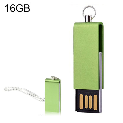 Mini Rotatable USB Flash Disk (16GB), Green - USB Flash Drives by buy2fix | Online Shopping UK | buy2fix