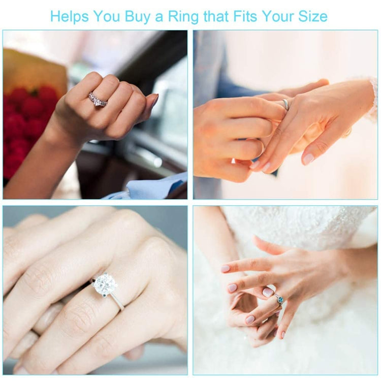 Metal Titanium Ring Sizer Mandrel Finger Sizing Stick, HK Size: 1-33 - Others by buy2fix | Online Shopping UK | buy2fix