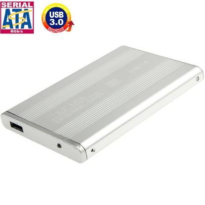 High Speed 2.5 inch HDD SATA External Case, Support USB 3.0(Silver) - HDD Enclosure by buy2fix | Online Shopping UK | buy2fix