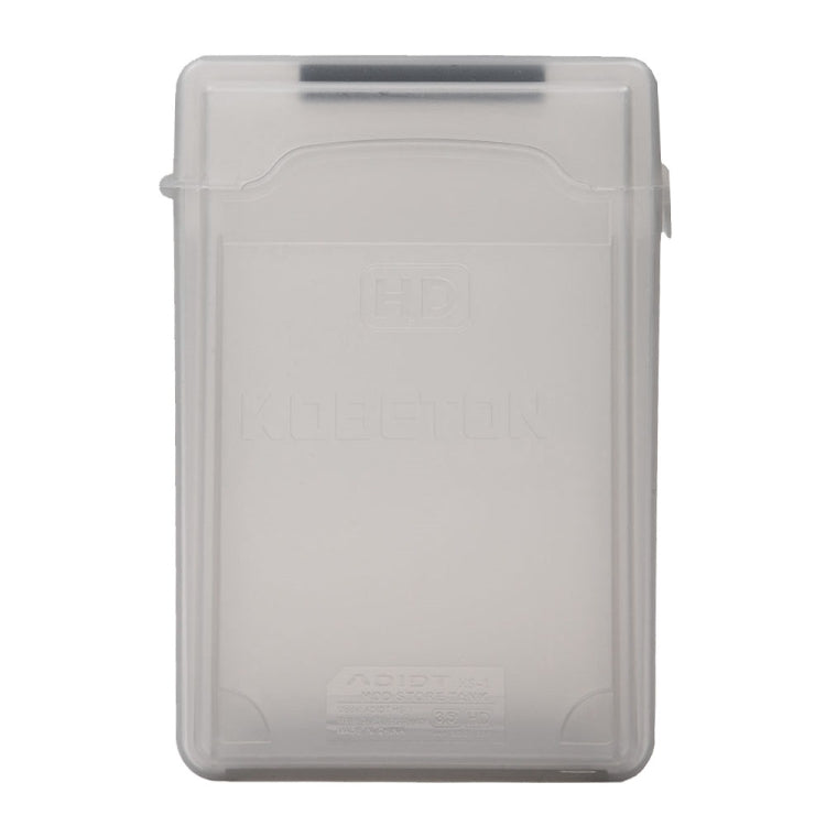 3.5 inch Hard Drive Disk HDD SATA IDE Plastic Storage Box Enclosure Case(Grey) - HDD Enclosure by buy2fix | Online Shopping UK | buy2fix