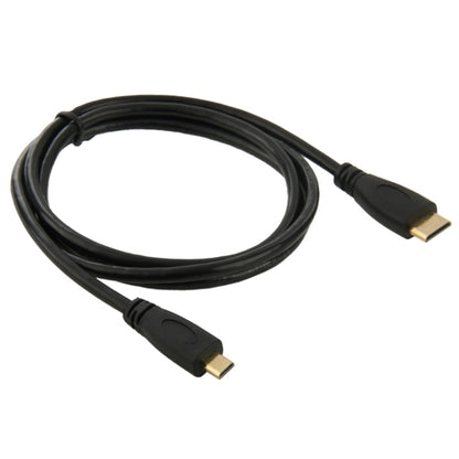 1m Mini HDMI Male to Micro HDMI Male Adapter Cable -  by buy2fix | Online Shopping UK | buy2fix