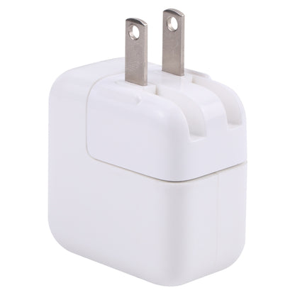 10W USB Charging Adapter with Foldable Plug, US Plug(White) - Apple Accessories by buy2fix | Online Shopping UK | buy2fix