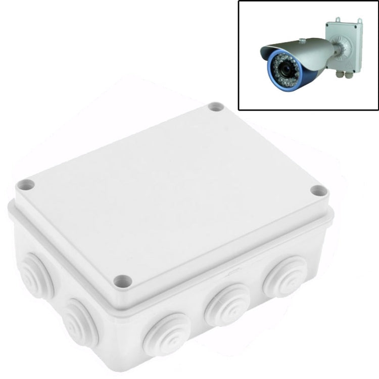 Security Surveillance Cameras Plastic Waterproof Power Supply Box, Size: 15cm x 11cm x 7cm(White) - Security by buy2fix | Online Shopping UK | buy2fix