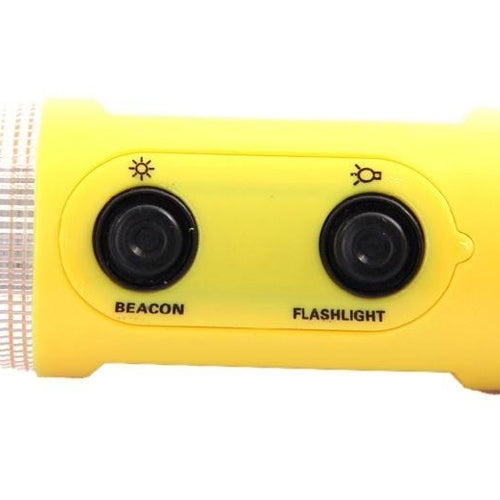 4 in 1 Multi Function Flashlight Alarm Emergency Hammer LED Flash Light For Auto-used(Yellow) - Emergency Hammer by buy2fix | Online Shopping UK | buy2fix